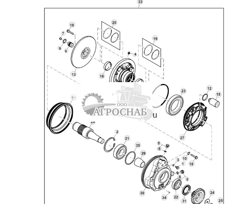 Fan Driver Assembly, Variable Speed, 9.0 L Engine - ST937655 140.jpg